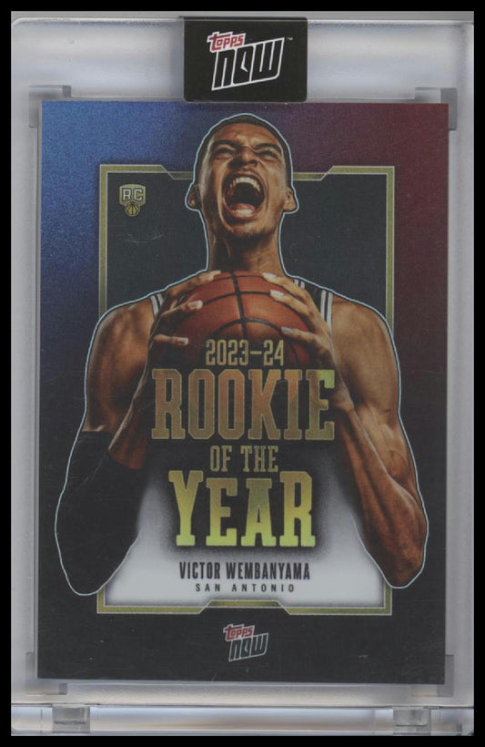 2023-24 Topps Now Victor Wembanyama #VW-6