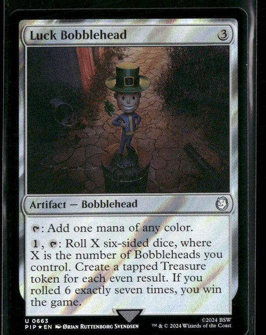 Universes Beyond: Fallout Luck Bobblehead (Surge Foil) #663