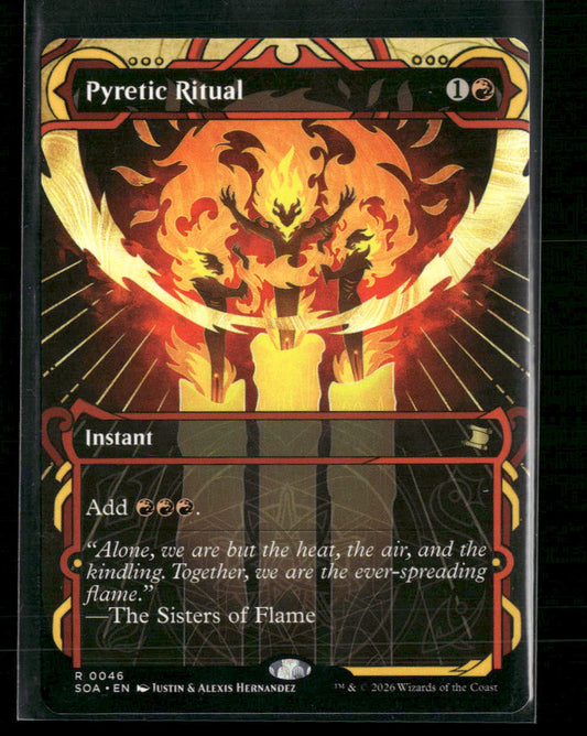 Secrets of Strixhaven: Mystical Archive Pyretic Ritual #46