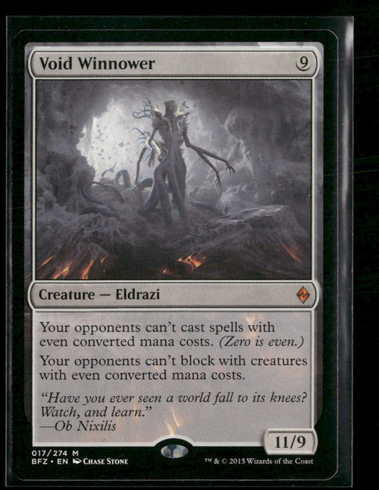 Battle for Zendikar Void Winnower #17