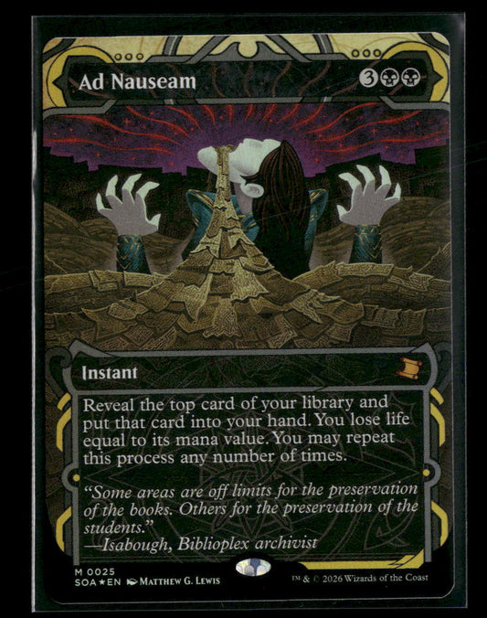 Secrets of Strixhaven: Mystical Archive Ad Nauseam #25