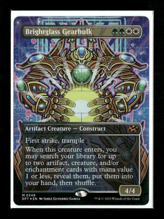 Aetherdrift Brightglass Gearhulk (Borderless) #348