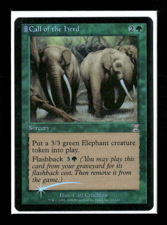 Timeshifted Call of the Herd #74