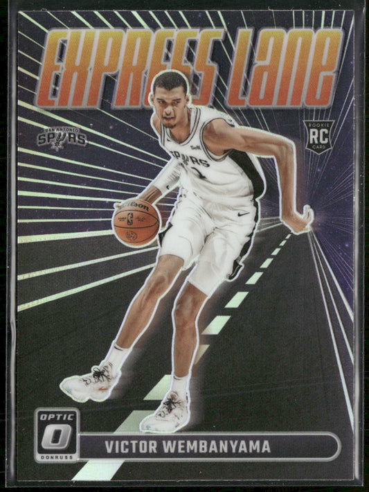 2023-24 Donruss Optic Express Lane Holo Victor Wembanyama #8
