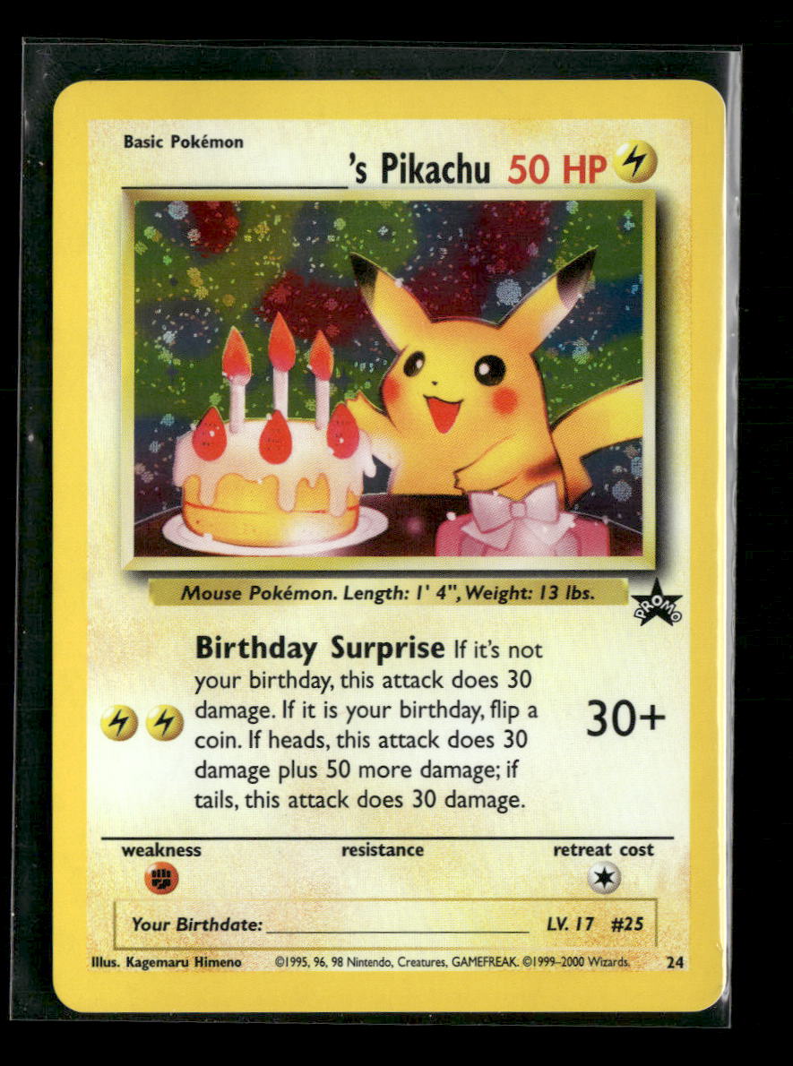 WoTC Promo ______'s Pikachu #24/53