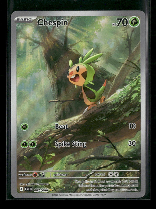ME04: Chaos Rising Chespin #087/086