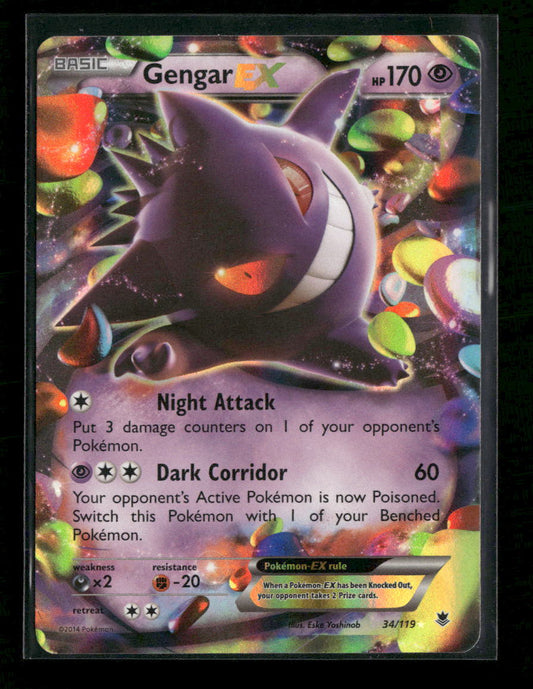 XY - Phantom Forces Gengar EX #34/119