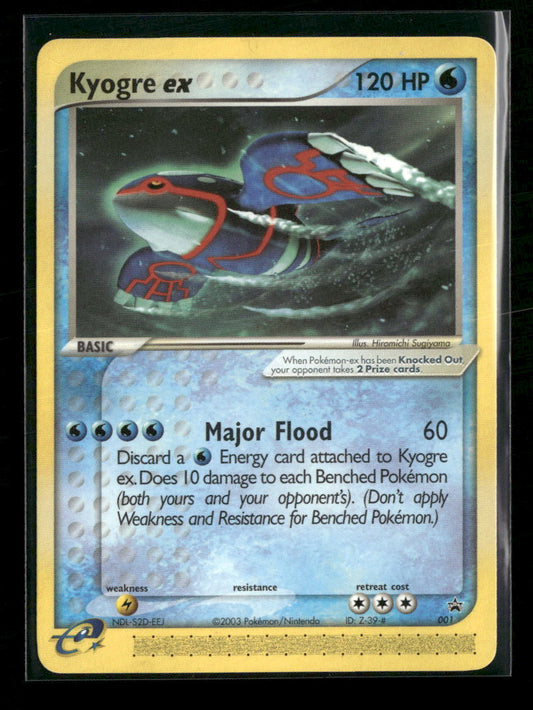 Nintendo Promos Kyogre ex #001