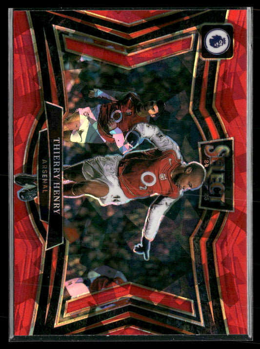 2024-25 Panini Select Premier League Red Ice Thierry Henry #248