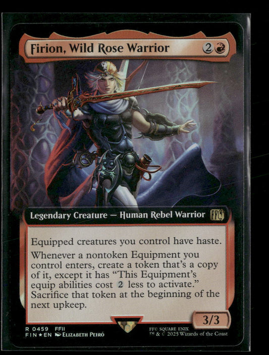 FINAL FANTASY Firion, Wild Rose Warrior (Extended Art) Foil #459