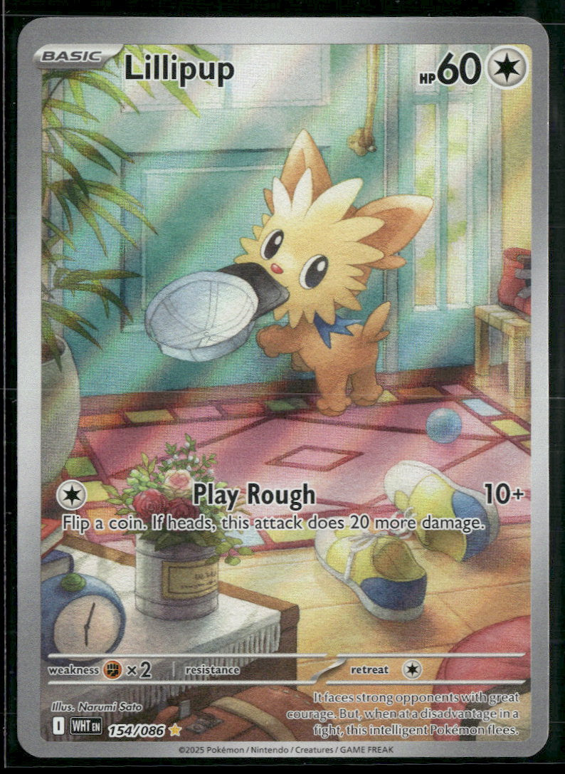 SV: White Flare Lillipup #154/086