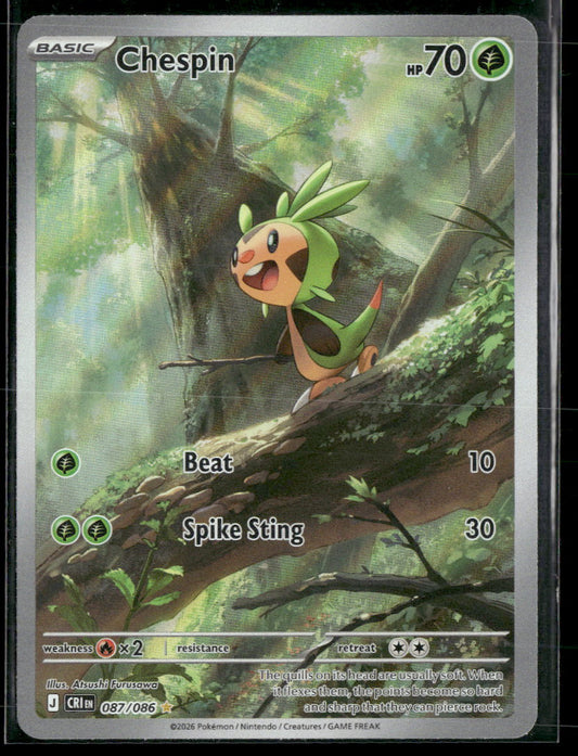 ME04: Chaos Rising Chespin #087/086