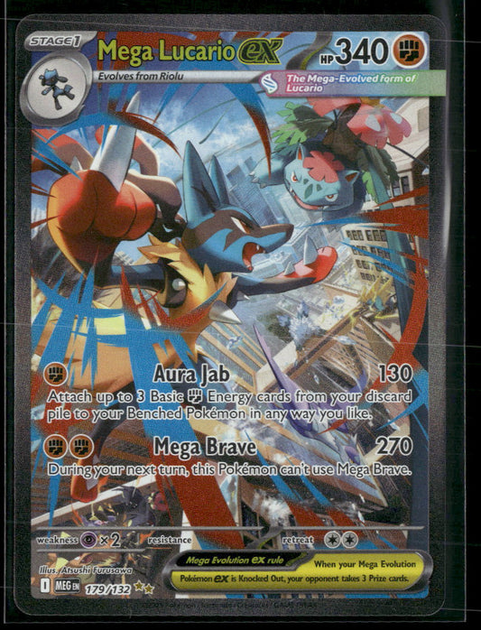ME01: Mega Evolution Mega Lucario ex #179/132