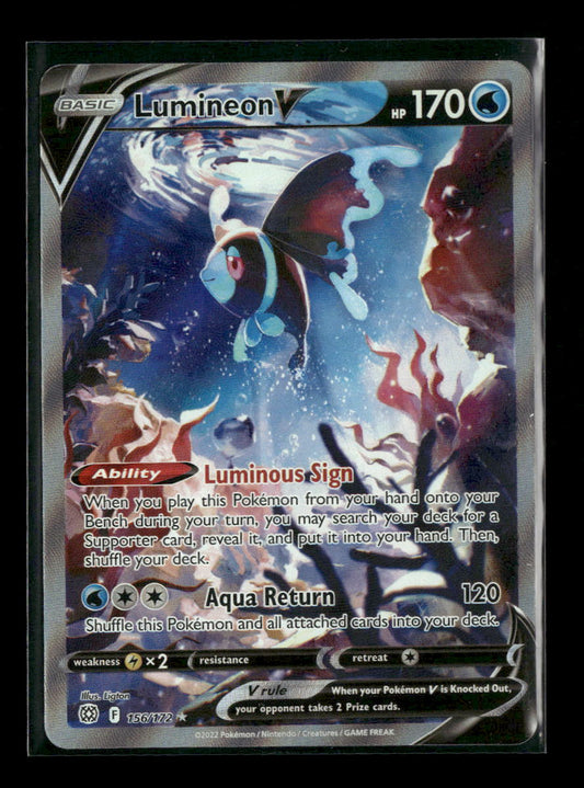 SWSH09: Brilliant Stars Lumineon V (Alternate Full Art) #156/172