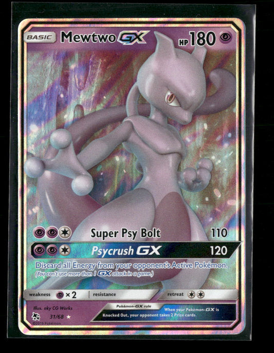 Hidden Fates Mewtwo GX #31/68