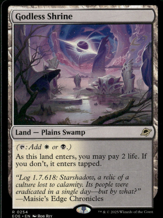 Edge of Eternities Godless Shrine #254