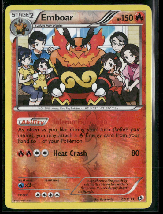 Legendary Treasures Emboar #27/113