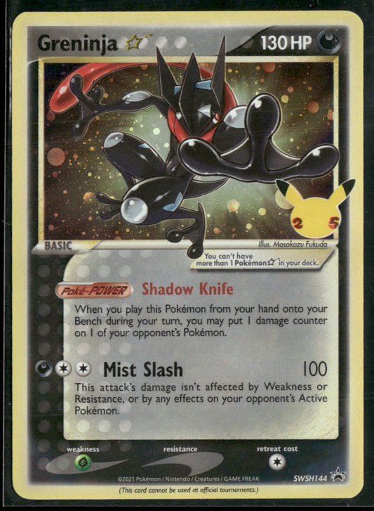 SWSH: Sword & Shield Promo Cards Greninja Star #SWSH144