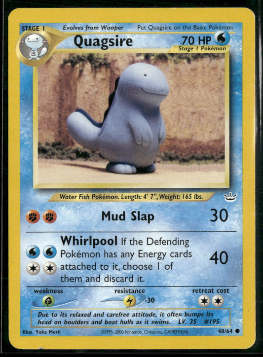 Neo Revelation Quagsire #48/64