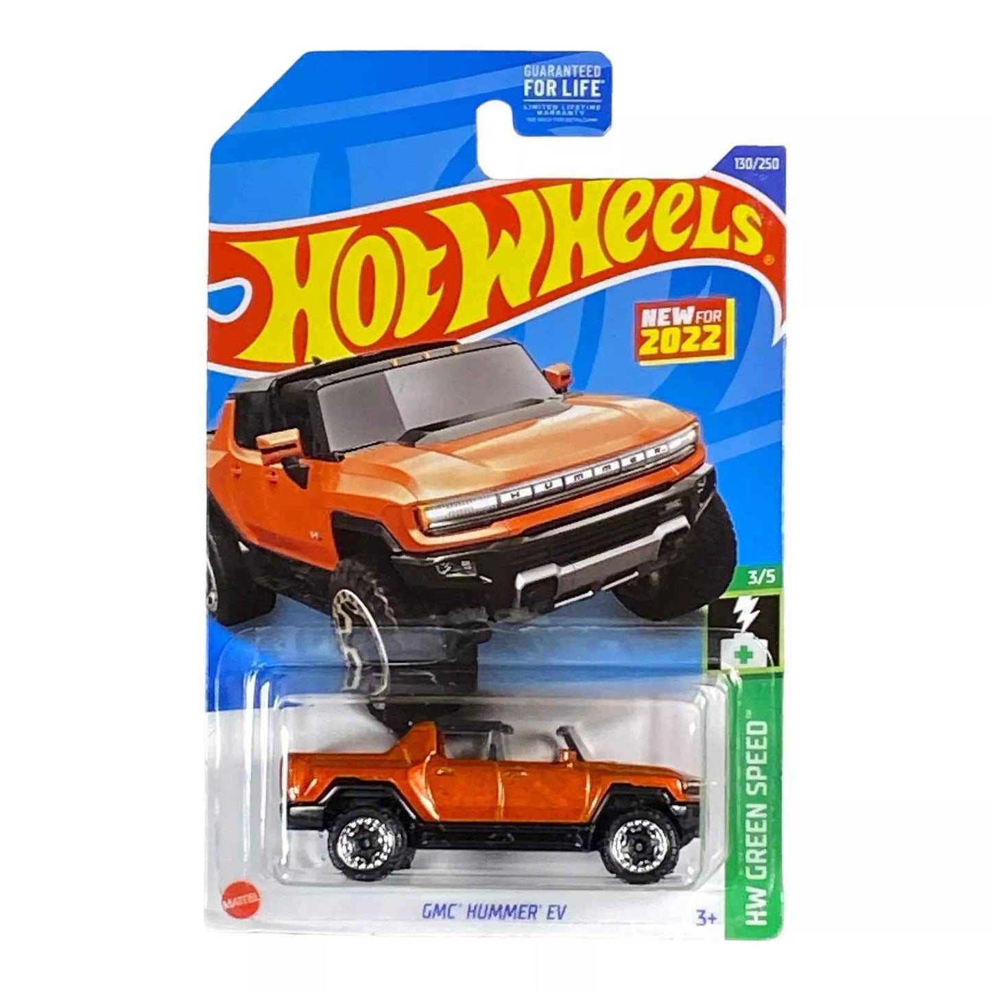 Hot Wheels GMC Hummer EV - Green Speed Series 3/5