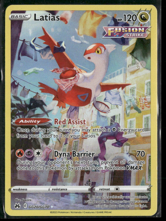 SWSH: Crown Zenith: Galarian Gallery Latias #GG20/GG70