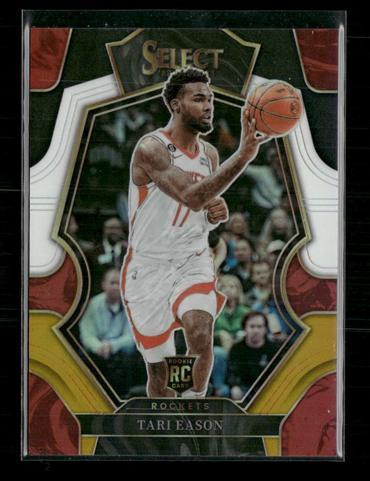 2022-23 Panini Select Black White Gold Prizms Tari Eason Rookie #/1 #183