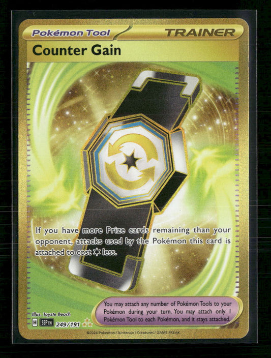 SV08: Surging Sparks Counter Gain #249/191