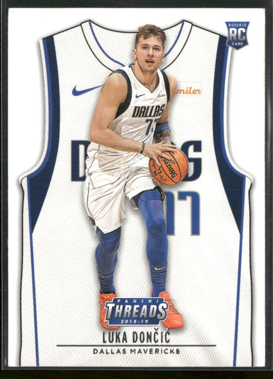2018-19 Panini Threads Luka Doncic Rookie #101