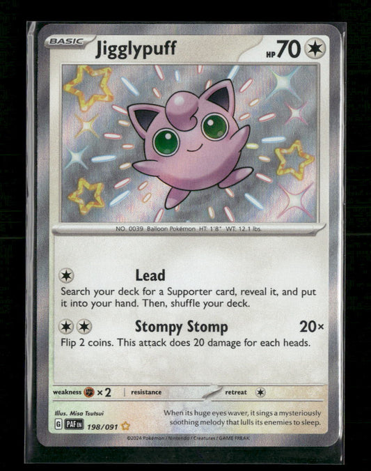 SV: Paldean Fates Jigglypuff #198/091