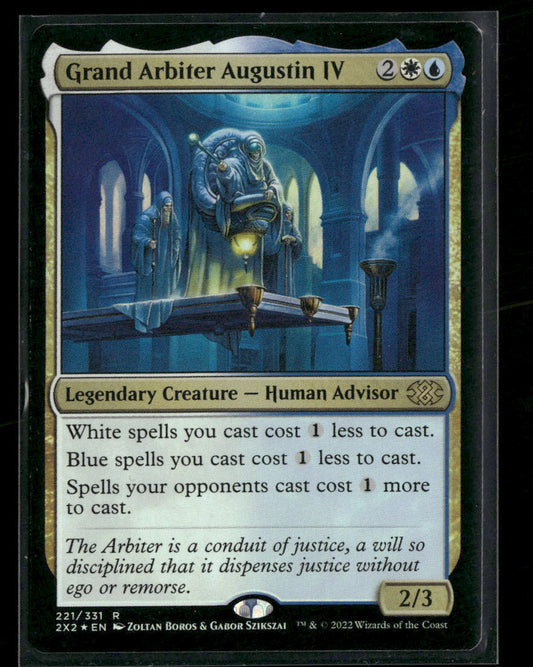 Double Masters 2022 Grand Arbiter Augustin IV Foil #221