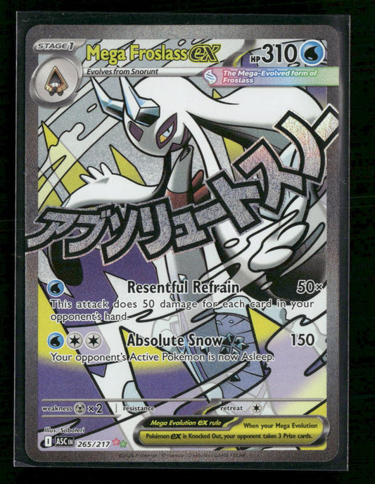 ME: Ascended Heroes Mega Froslass ex #265/217