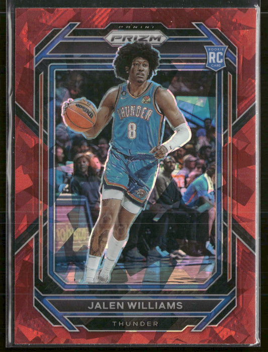 2022-23 Panini Prizm Prizms Red Ice Jalen Williams #246