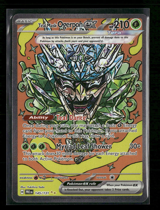 SV: Prismatic Evolutions Teal Mask Ogerpon ex #145/131