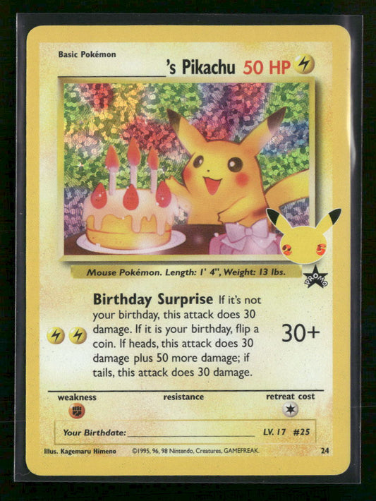 Celebrations: Classic Collection ______'s Pikachu #24/53
