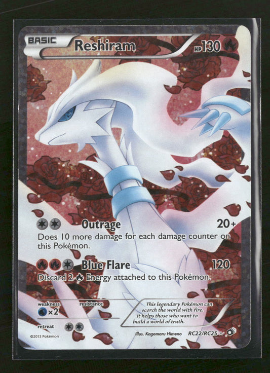 Legendary Treasures: Radiant Collection Reshiram (Full Art) #RC22/RC25