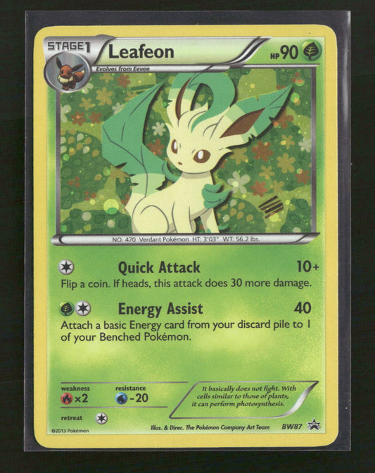 Black and White Promos Leafeon #BW87