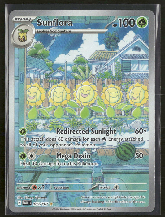 SV06: Twilight Masquerade Sunflora #169/167
