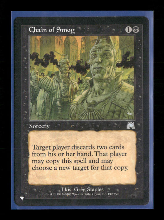The List Reprints Chain of Smog #132/350