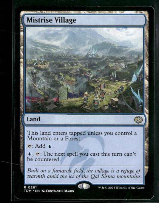Tarkir: Dragonstorm Mistrise Village #261