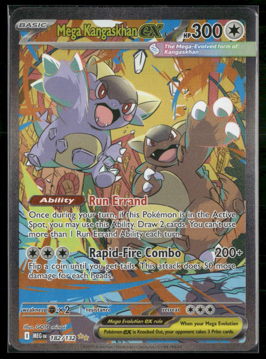 ME01: Mega Evolution Mega Kangaskhan ex #182/132