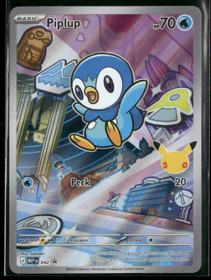ME: Mega Evolution Promo Piplup #042