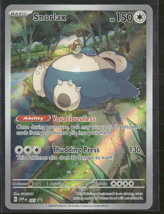 SV: Scarlet & Violet Promo Cards Snorlax #051