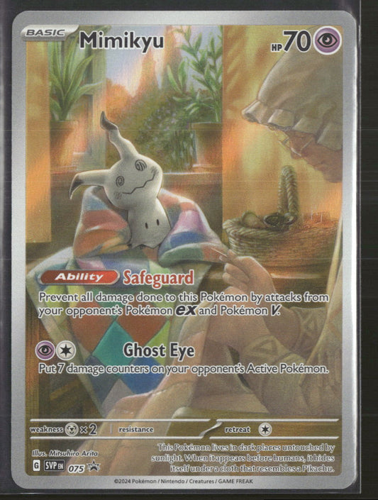 SV: Scarlet & Violet Promo Cards Mimikyu #075