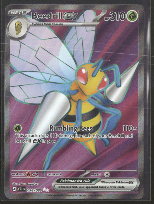 ME04: Chaos Rising Beedrill ex #098/086