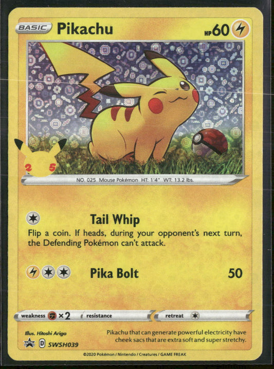 Miscellaneous Cards & Products Pikachu #SWSH039