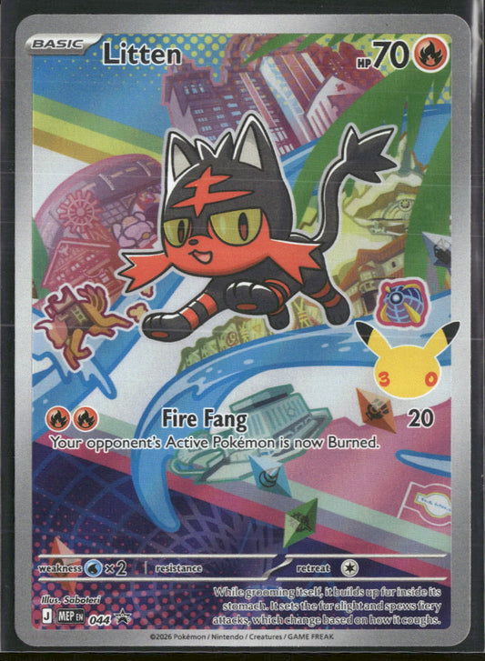 ME: Mega Evolution Promo Litten #044