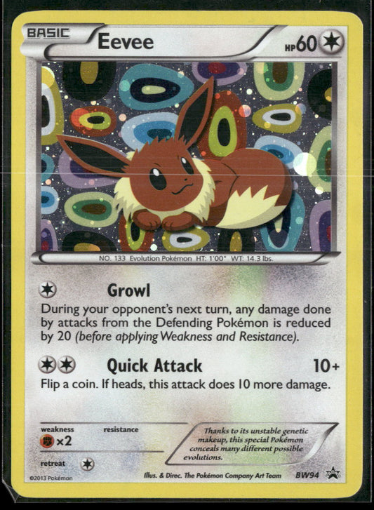 Black and White Promos Eevee #BW94