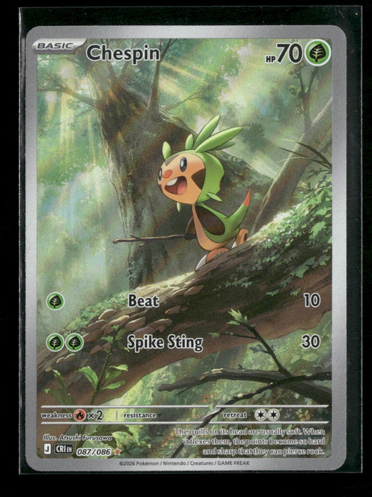 ME04: Chaos Rising Chespin #087/086