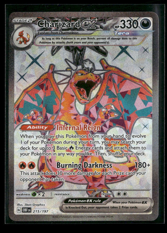 SV03: Obsidian Flames Charizard ex #215/197