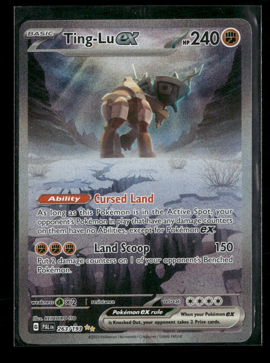 SV02: Paldea Evolved Ting-Lu ex #263/193